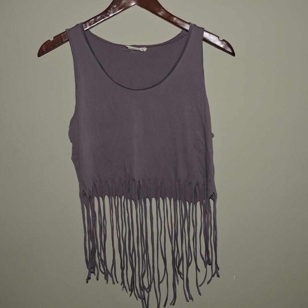 LA HEARTS shredded bottom tank